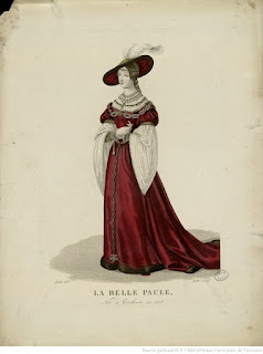 Название :  La Belle Paule - Née à Toulouse en 1518 Автор  :  Gatine, Georges-Jacques (1773-18.. ; graveur). Fonction indéterminée