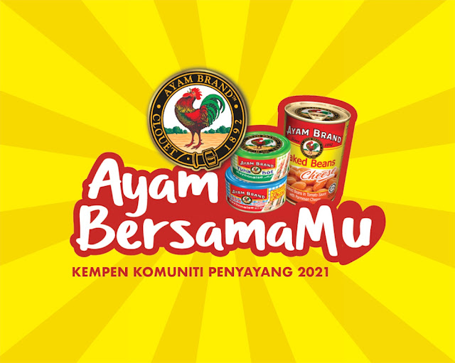 Kempen Komuniti Penyayang Ayam Brand™ 2021 #AyamBersamaMu di Johor