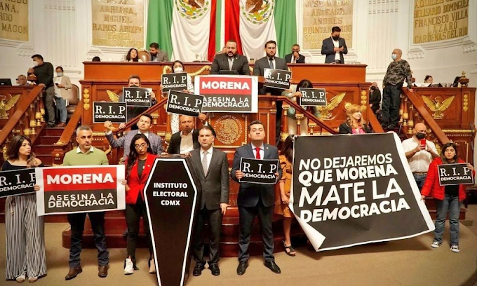 La Barriada/Martín Aguilar/Morena, el destructor de la democracia