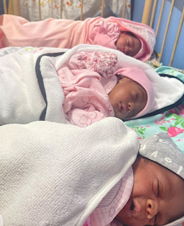 Joy as woman welcomes triplets for the first time after 17 years of waiting (Photos) 4