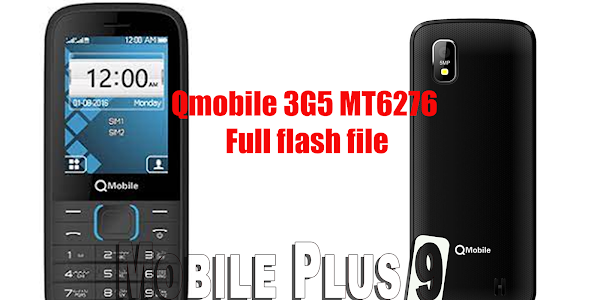 QMobile 3G5 MT6276 flash file