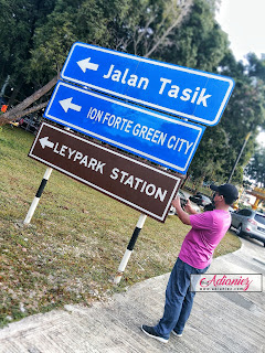 Leypark Station, Dataran Ayer Keroh | Tempat santai baru di Melaka