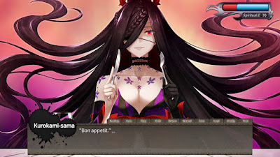 Kurokami-sama's Feast game screenshot