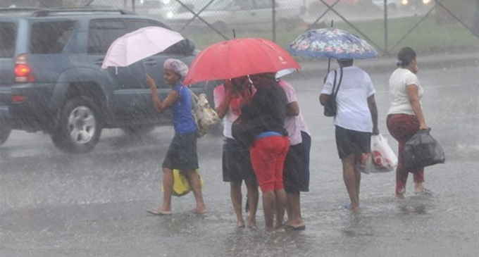 Onamet anuncia precipitaciones por vientos del sur y una vaguada