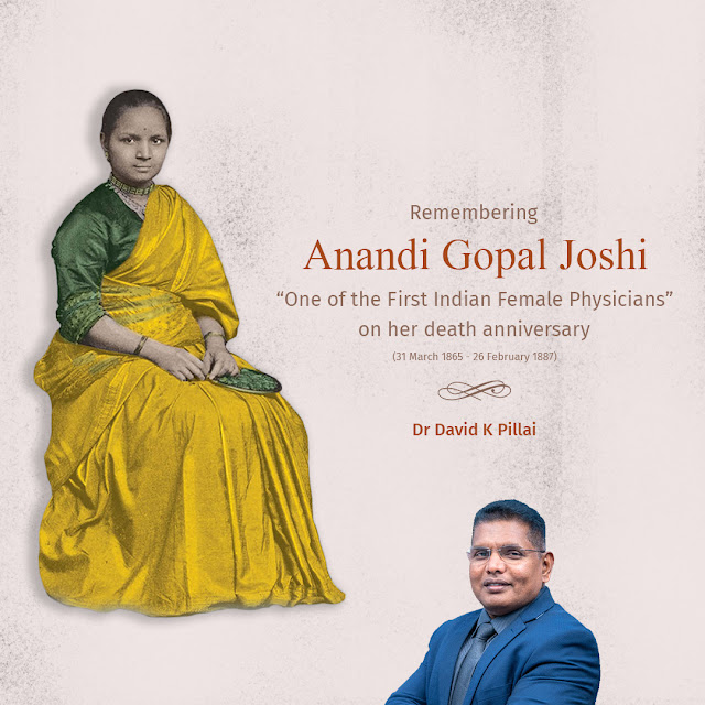 Dr David K Pillai | Anandi Gopal Joshi