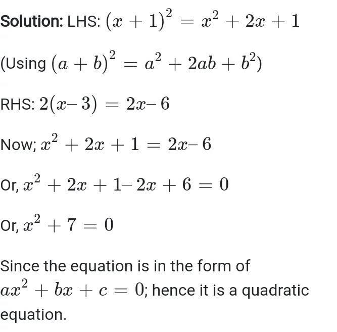 Exercise 4.1 Class 10 Maths Question 2 Solution