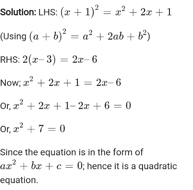 Exercise 4.1 Class 10 Maths Question 1 Solution