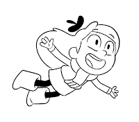 Hilda coloring pages