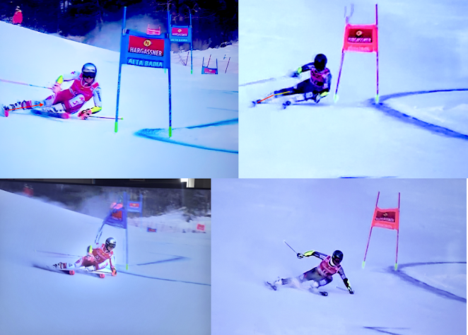 Konsekuensi bagi pemain ski Piala Dunia saat penyelarasan manset tidak sesuai dengan lekukan kaki.