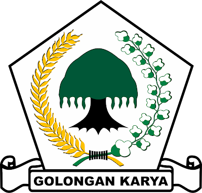 Logo / Lambang Partai Golongan Karya (GOLKAR) - Memiliki Latar (Background) Warna & Transparent (PNG)