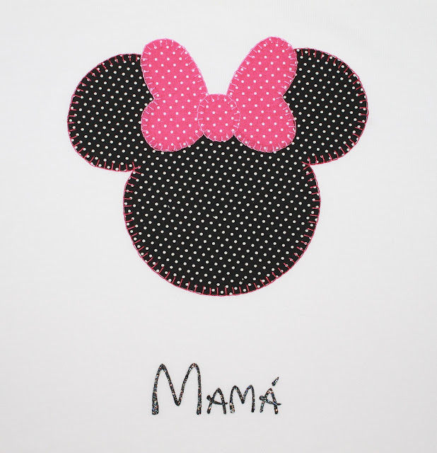 camiseta Minnie Mouse para mamá