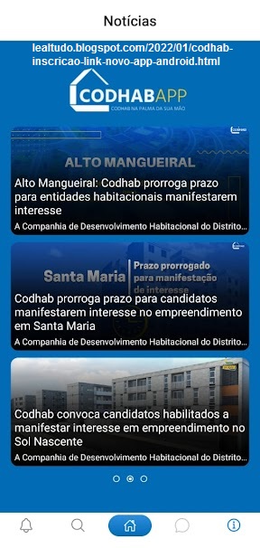 CODHAB NOVO APP CIDADÃO DF ANDROID IPHONE NOTICIAS