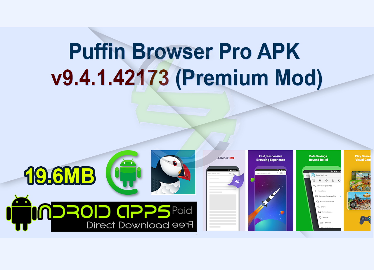Puffin browser pro mod apk 2021