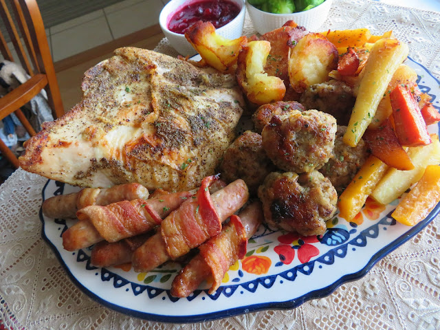 A Traditional British Christmas Dinner