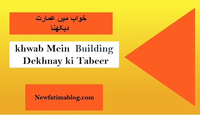 khwab mein building dekhna