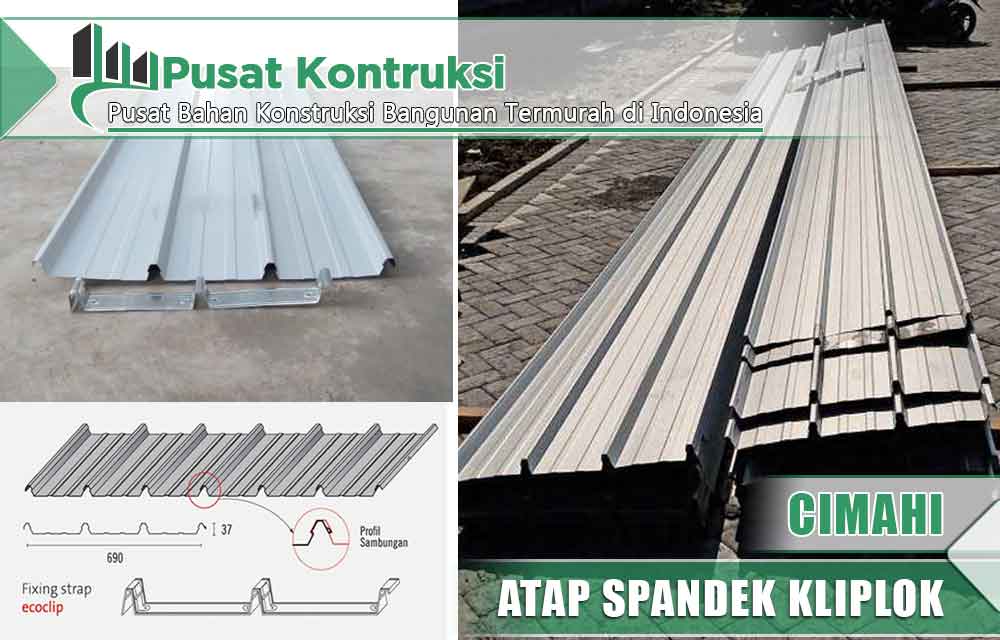 harga atap spandek kliplok Cimahi