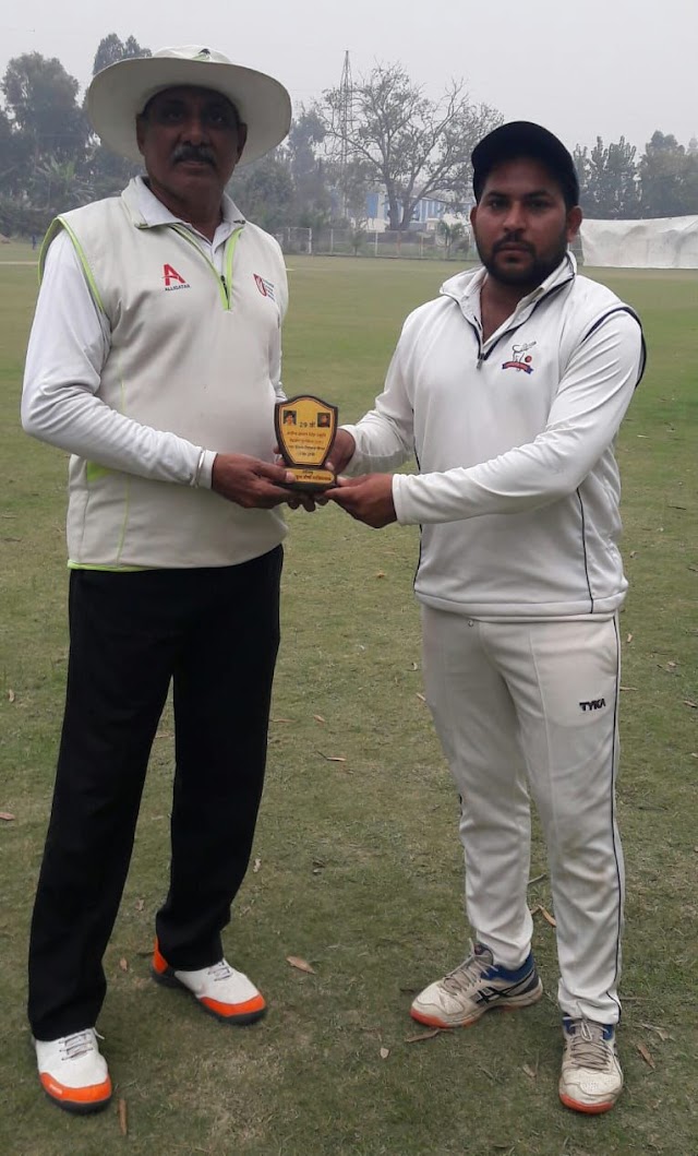  29 वाँ शहीद भगत सिंह स्मृति क्रिकेट टूर्नामेंट: सेमीफाइनल में पहुंची दीवान क्रिकेट एकेडमी 