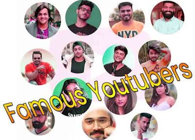Famous Youtubers Indian