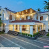 Completed Colonial style Kerala house  with interior photographs