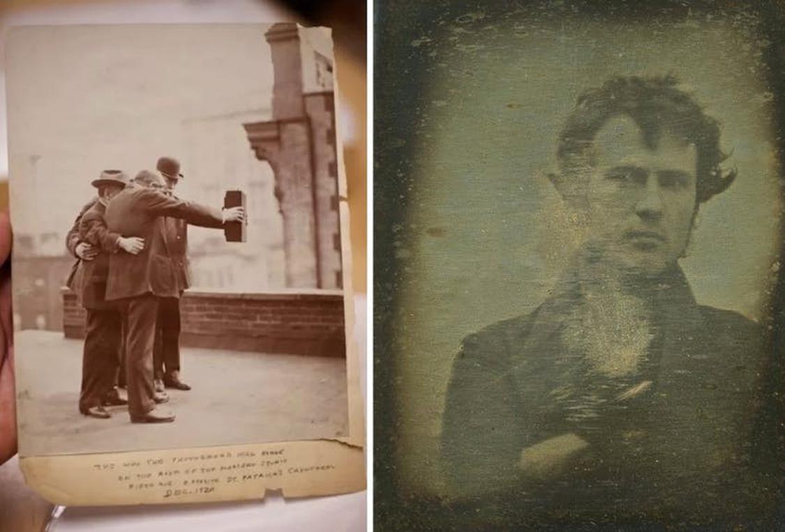 The First-Ever Selfie Taken