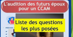 Questionnaire pour obtenir CCAM