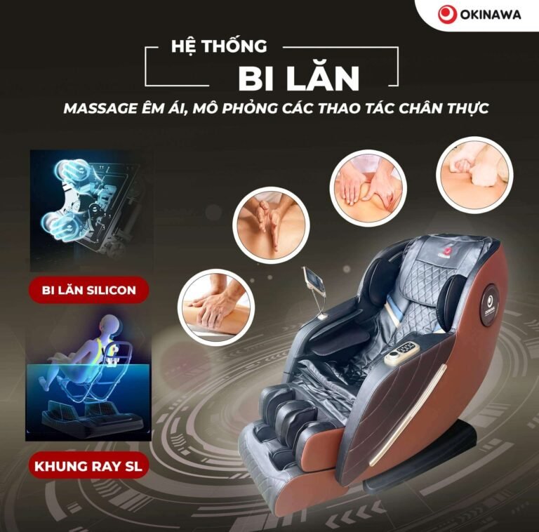 Ghế massage Okinawa OS - 336 - 6