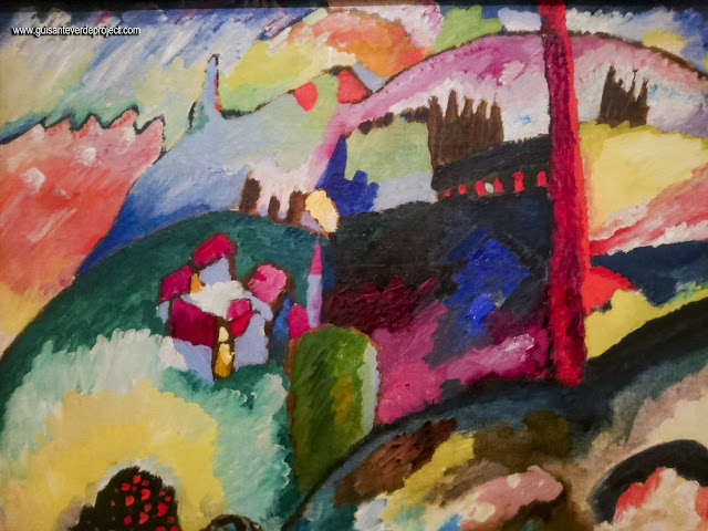 Kandinsky, 'Paisaje con Chimenea de una Fábrica', 1920 , por El Guisante Verde Project