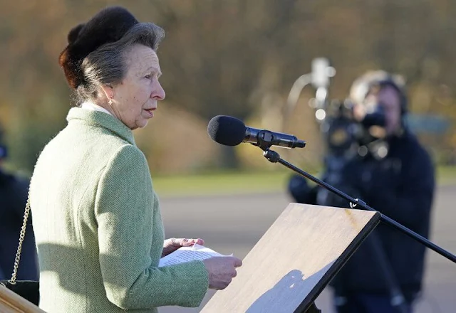 Princess Royal visited the RMAS in Camberley in order to represent the Queen as the Reviewing Officer at The Sovereign’s Parade