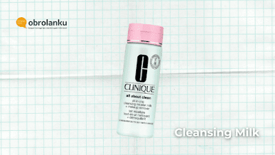 CLINIQUE - All About Clean Cleansing Milk - obrolanku.com