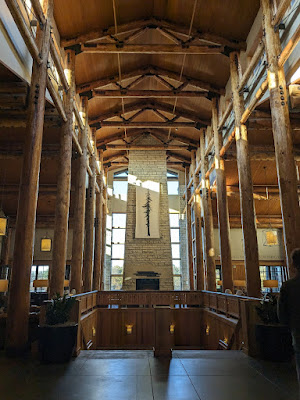 lobby at Lied Lodge in Nebraska City