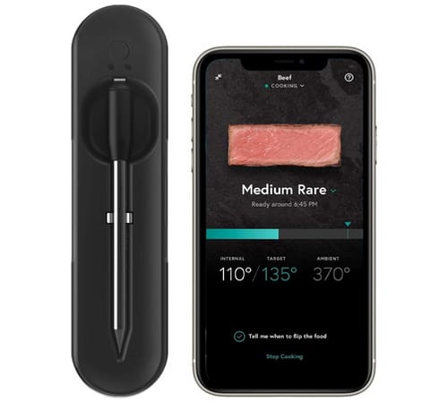 Yummly YTE000W5KB Premium Wireless Smart Meat Thermometer