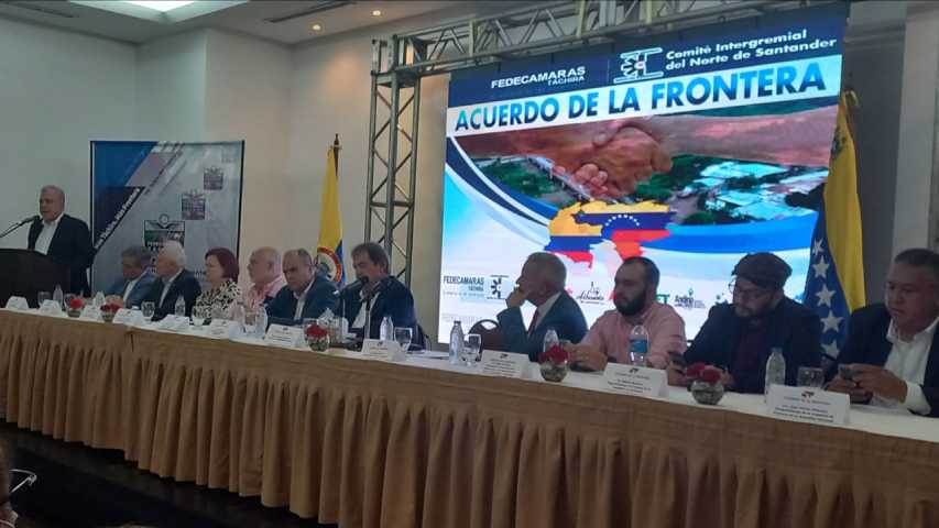 250 empresarios se citarán en Cúcuta para el «Acuerdo de la Frontera»