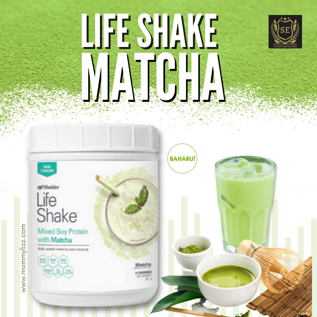 Testimoni Life Shake Matcha Shaklee Untuk Kuruskan Badan