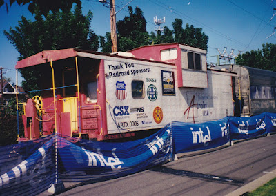 ArTrain Caboose ARTX #0005 in Hillsboro, Oregon in June 2002