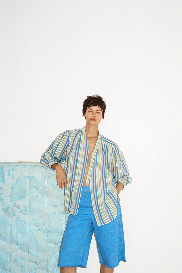 Isabel Marant Resort 2022 Lookbook starring Birgit Kos