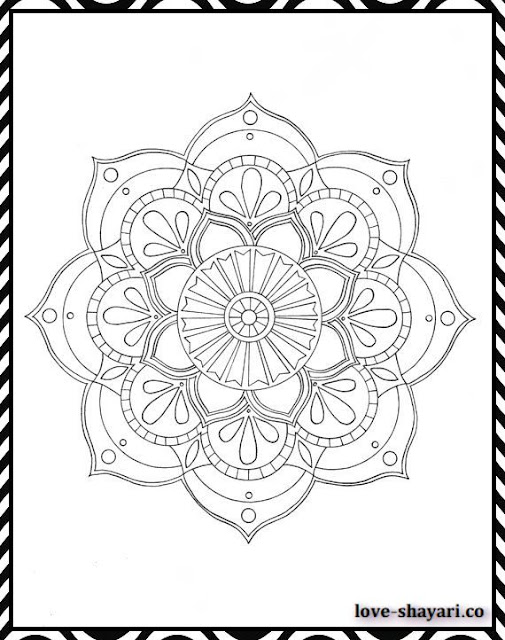 easy doodle mandala art