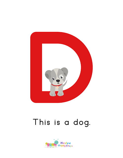 Letter D story for Kids - The Dog