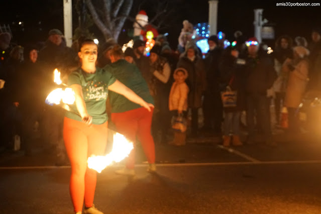 Espectáculo con Fuegos en Kennebunkport, Maine