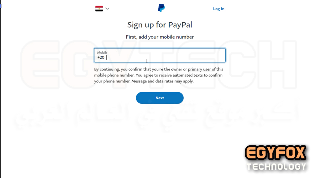 انشاء و تفعيل حساب الباي بال PayPal في دقايق بفيزا يلا باي YallaPay او فيزا ايزي باي EasyPay ؟