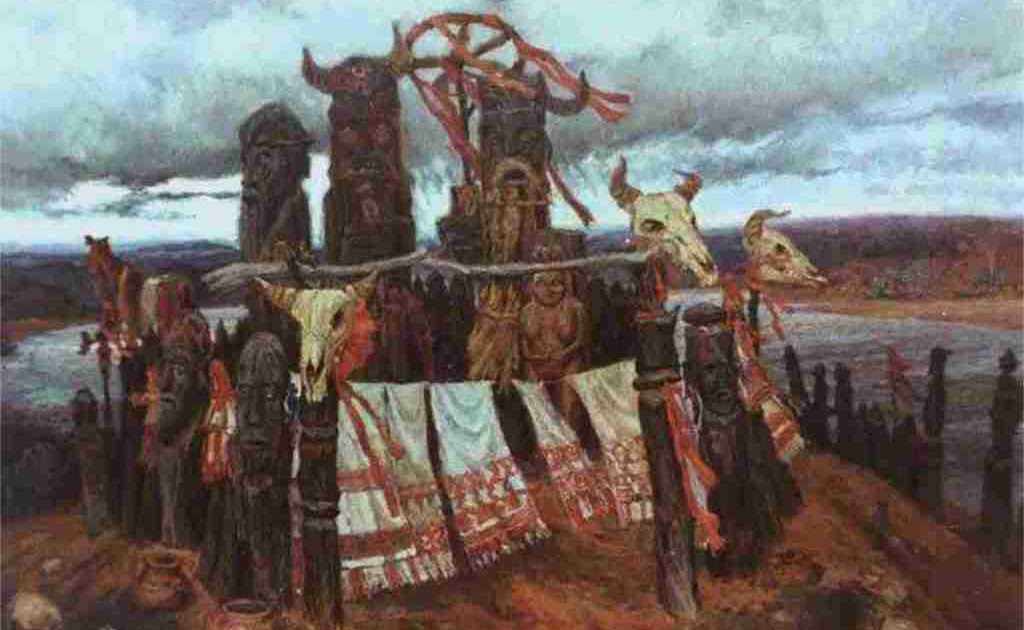 Древние славяне жили в одиночку. Древние славяне на капищах рисунки и фото.