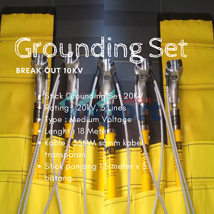 Jual Grounding Set Elektroda Pentanahan Break Out 10kV