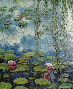 Nenúfares de; C. Monet