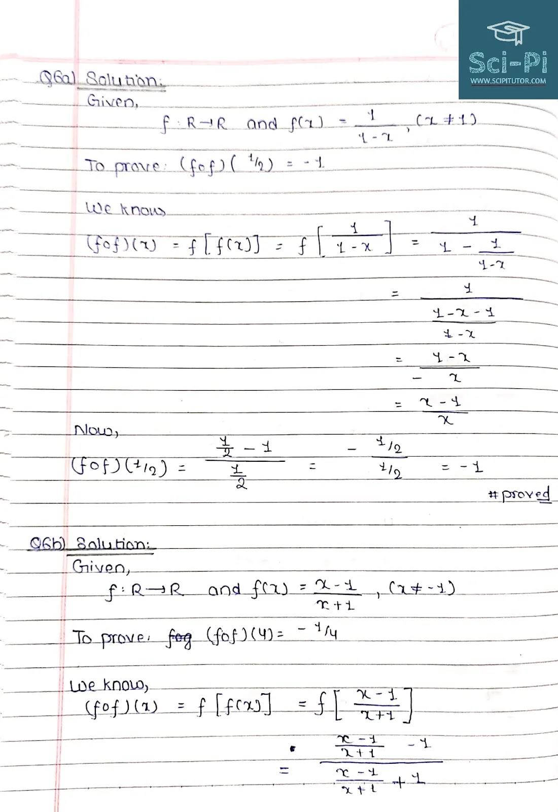 Grade 11 Relations, Functions, and Graphs Exercise 3 Solutions | Basic Mathematics Grade XI by Sukunda Pustak Bhawan