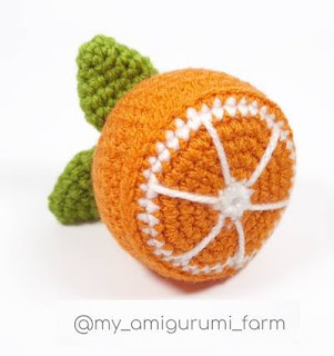 PATRON GRATIS NARANJA AMIGURUMI 50163 🍊