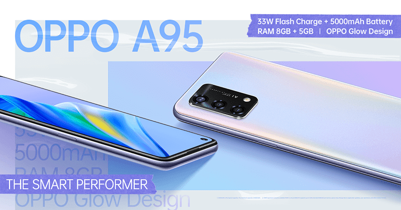 OPPO A95 with "Reno Glow" design and AI cameras will go official in the Philippines this November!