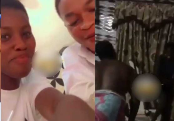 Video: Secondary School Student Flogged Mercilessly By Mother After Viral Video Of Romance Moment Between Her And Boyfriend