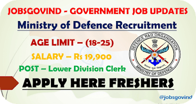 Ministry of Defence Recruitment 2022