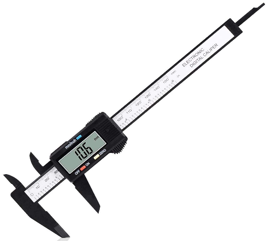 electronic micrometer caliper with large LCD screen