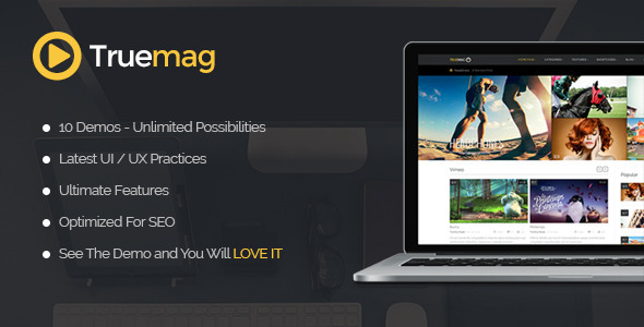 Best Video WordPress Theme For YouTube & Video Blogs: VideoTouch by ThemeForest