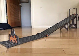 6 Foot Long Hot Wheels Race Track - 4 Lane Raceway